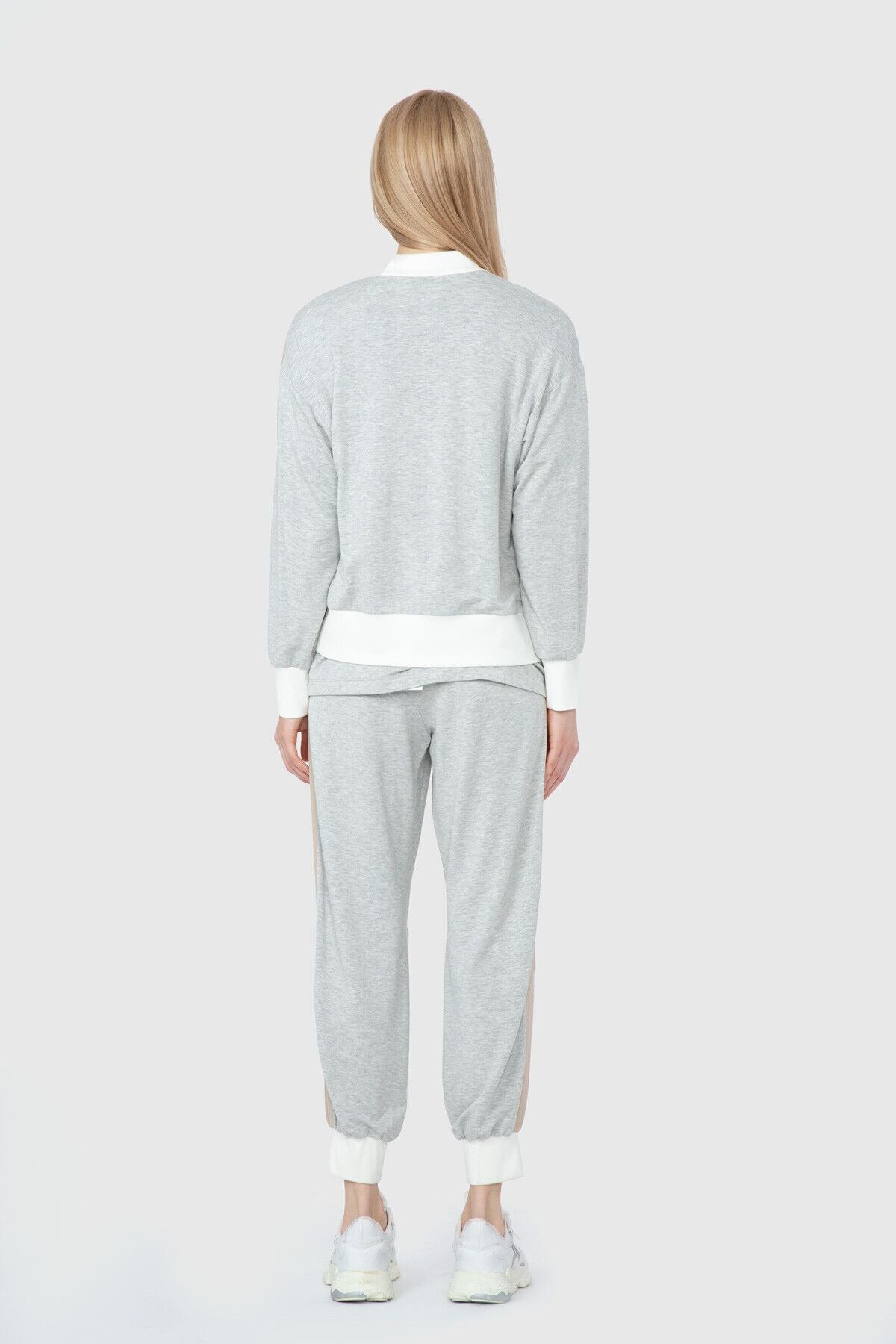 Fermuarlı Cep Detaylı Sweatshirt