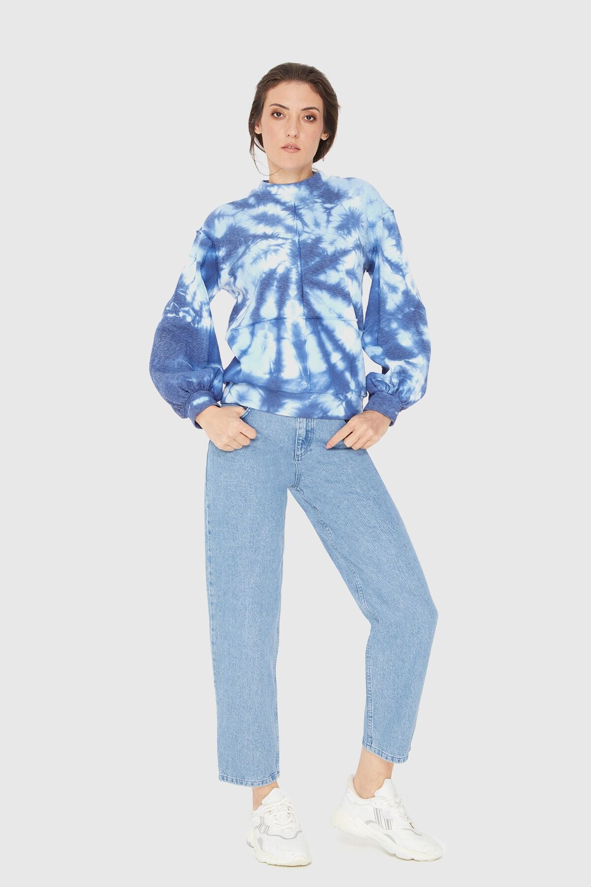 Batik Yıkamalı Sweatshirt