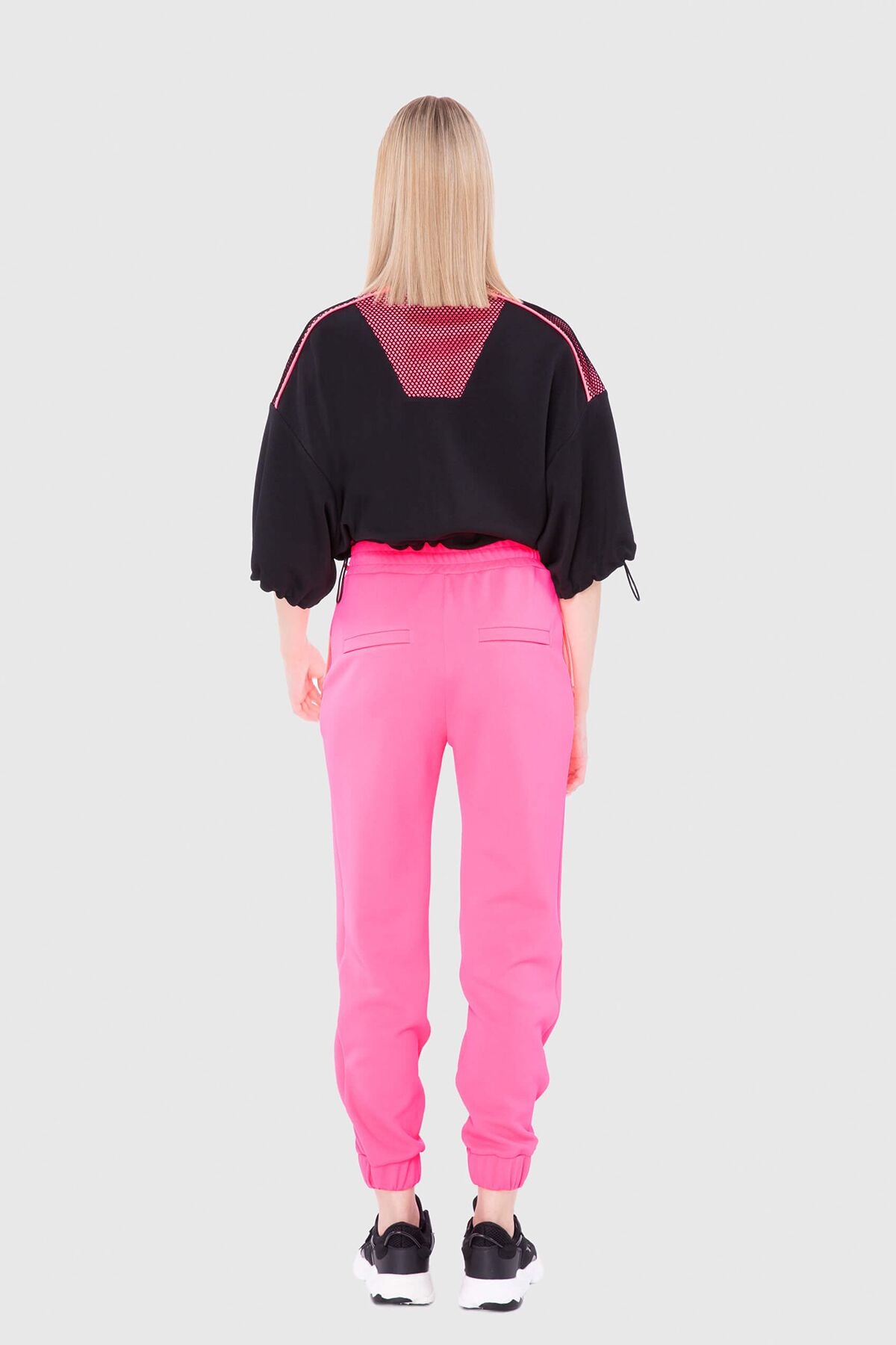 Baskılı Crop Sweatshirt