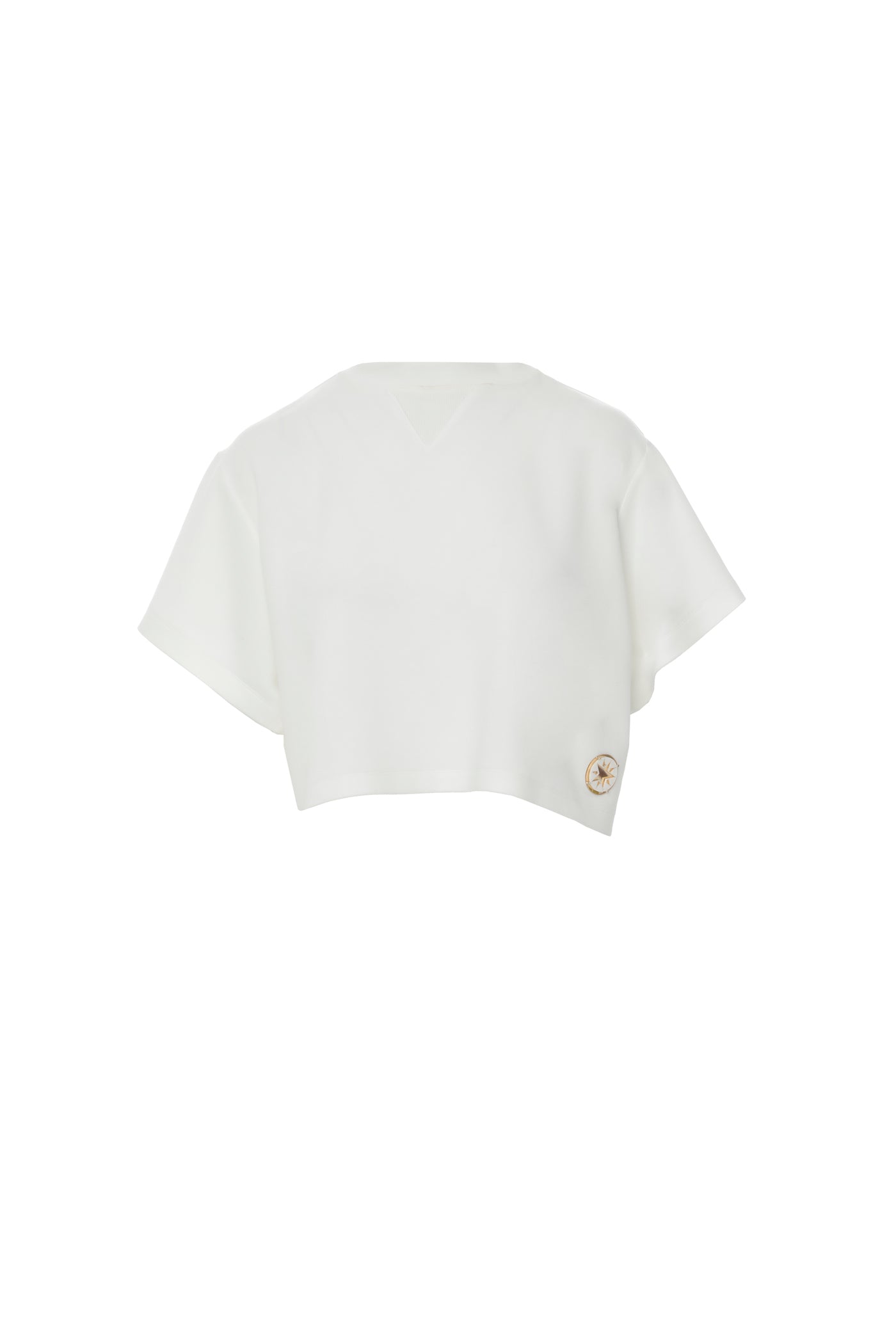 Sim İpli Dik Yaka Tshirt