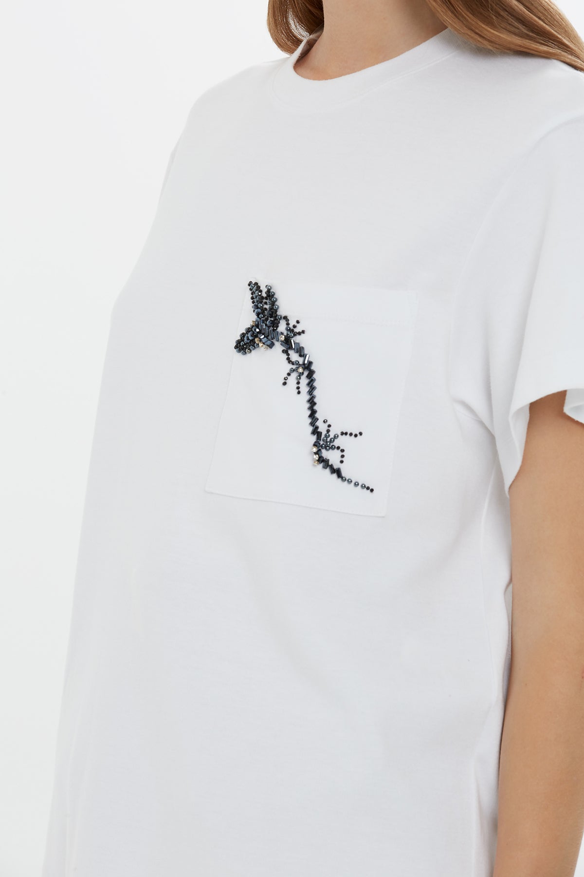 Kısa Kollu Klasik Coton Tshirt