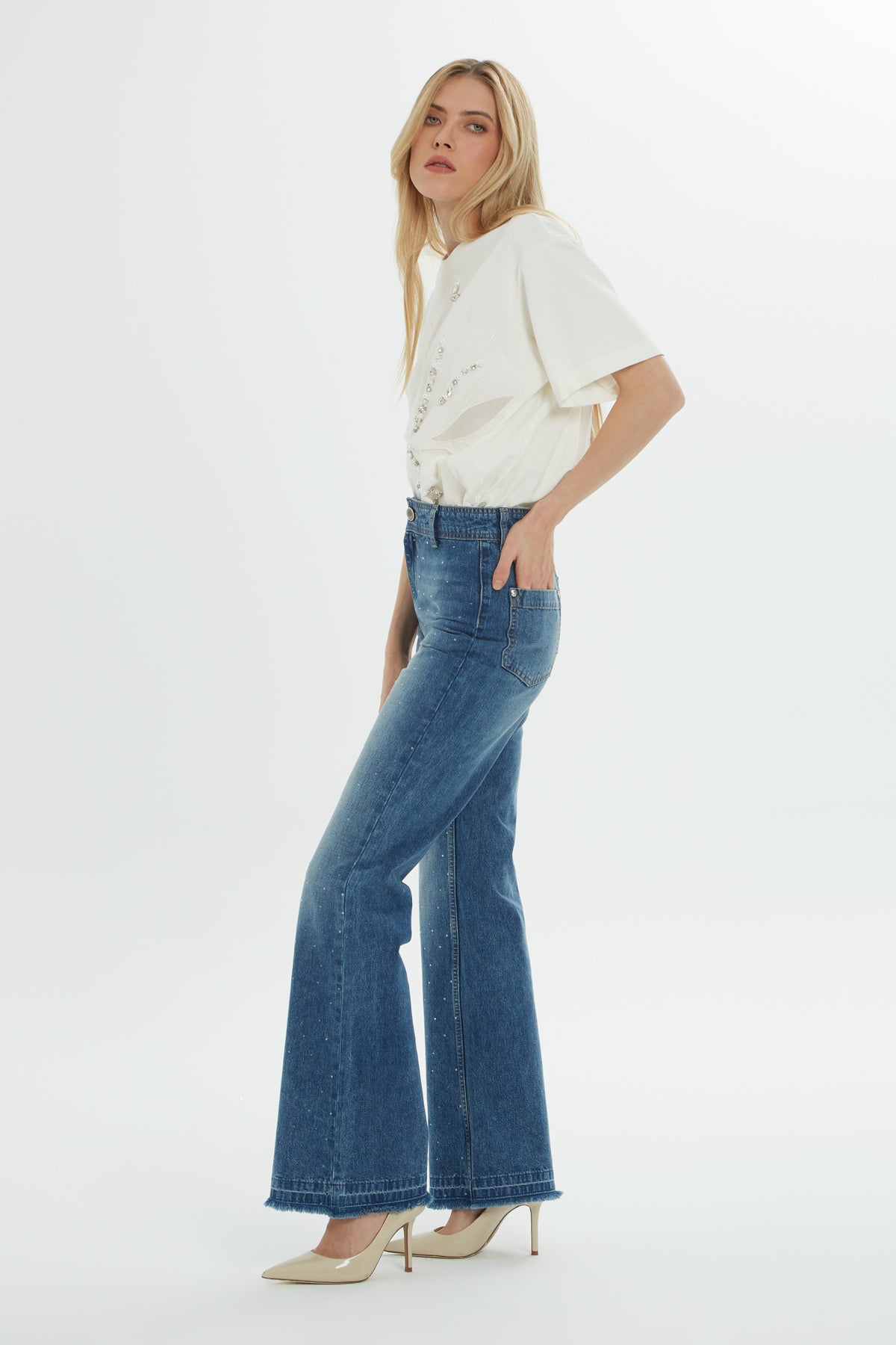 Jagronlu Mom Jean Pantolon