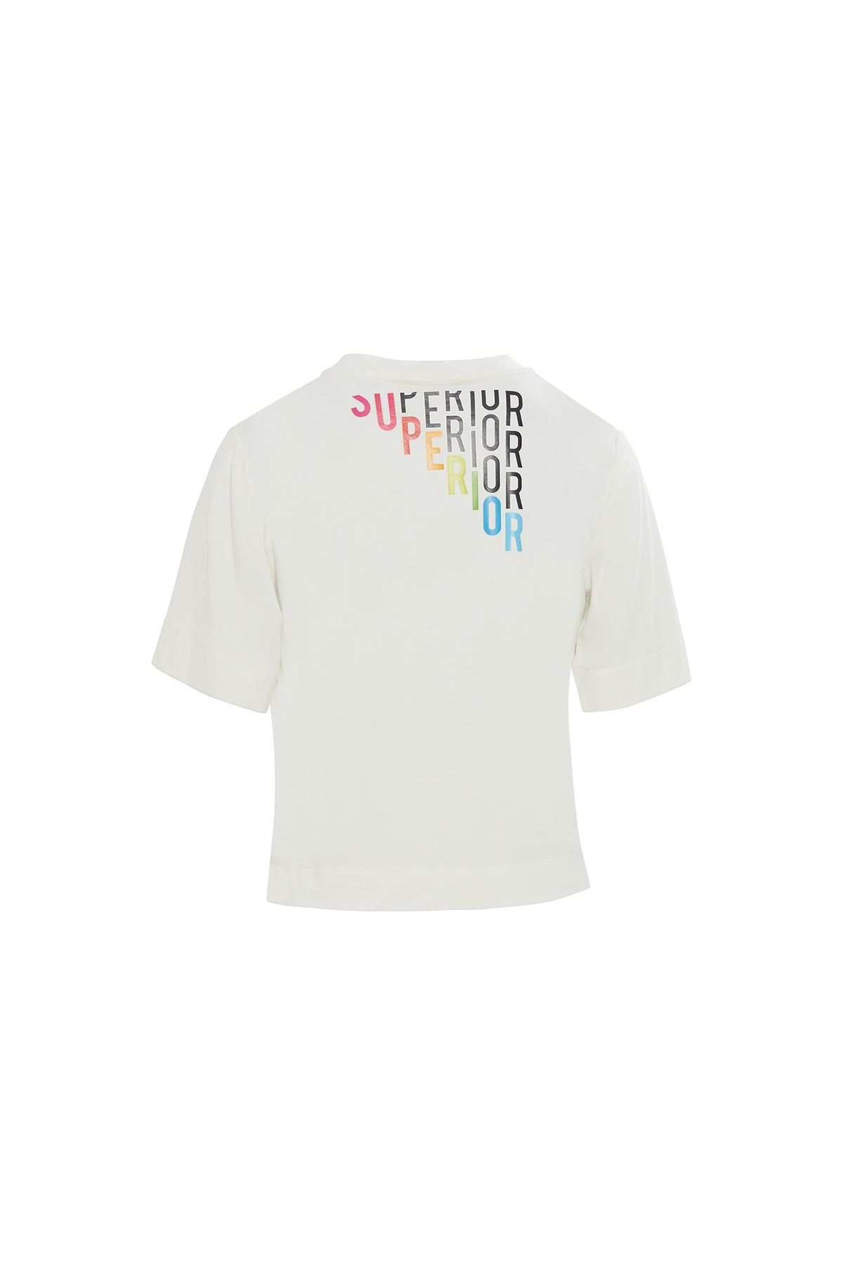 Yazı Detaylı V Yaka T-shirt