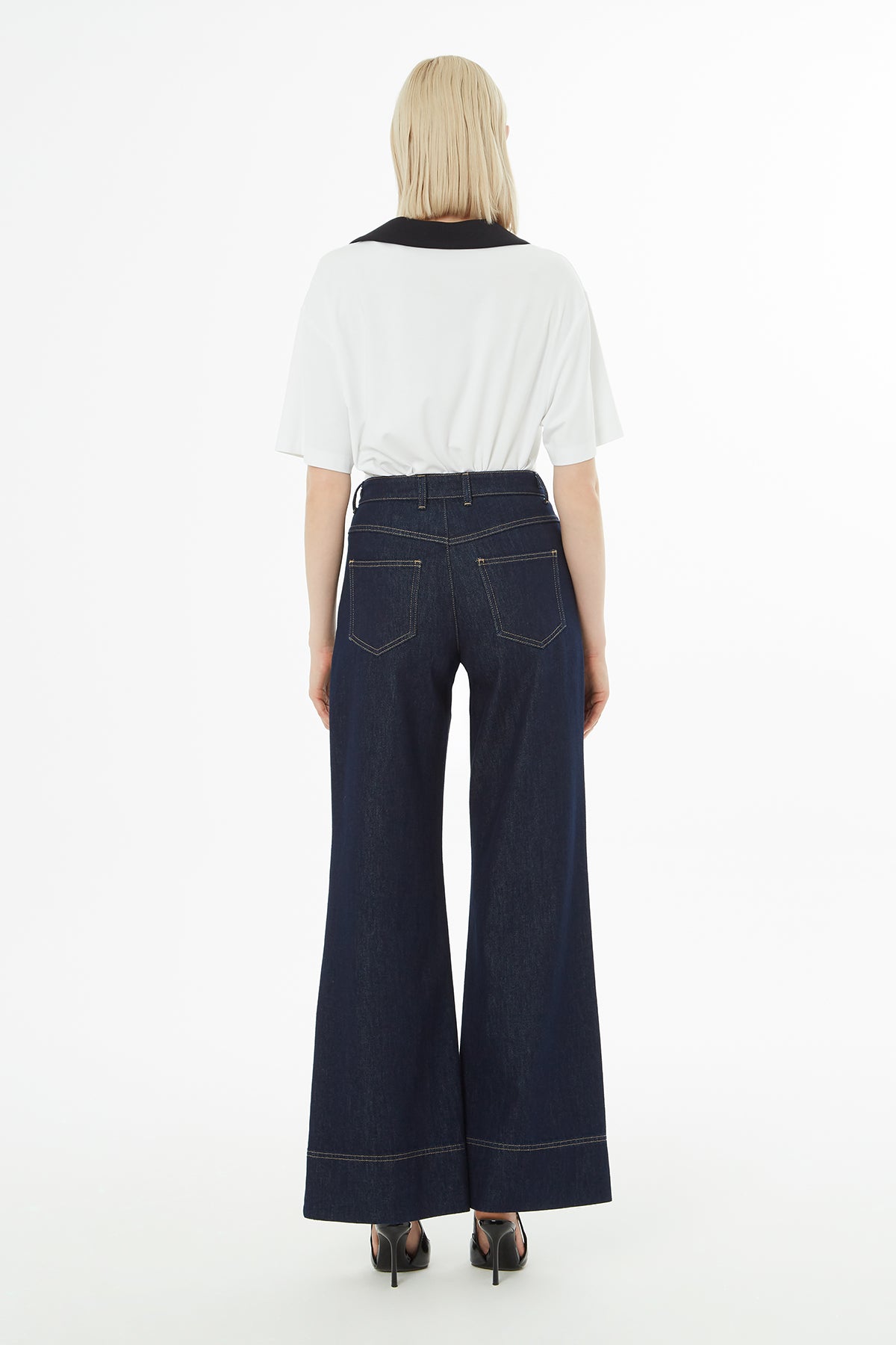 Duble Paçalı Jean Pantolon