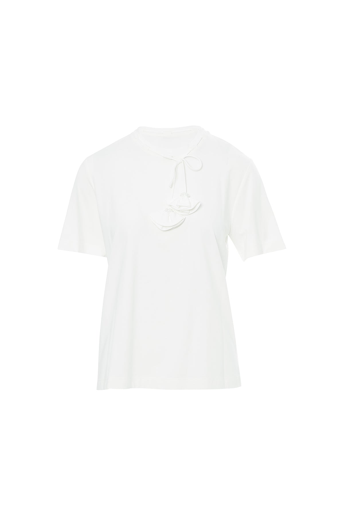 Minimalist Aksesuar Detaylı Bluz