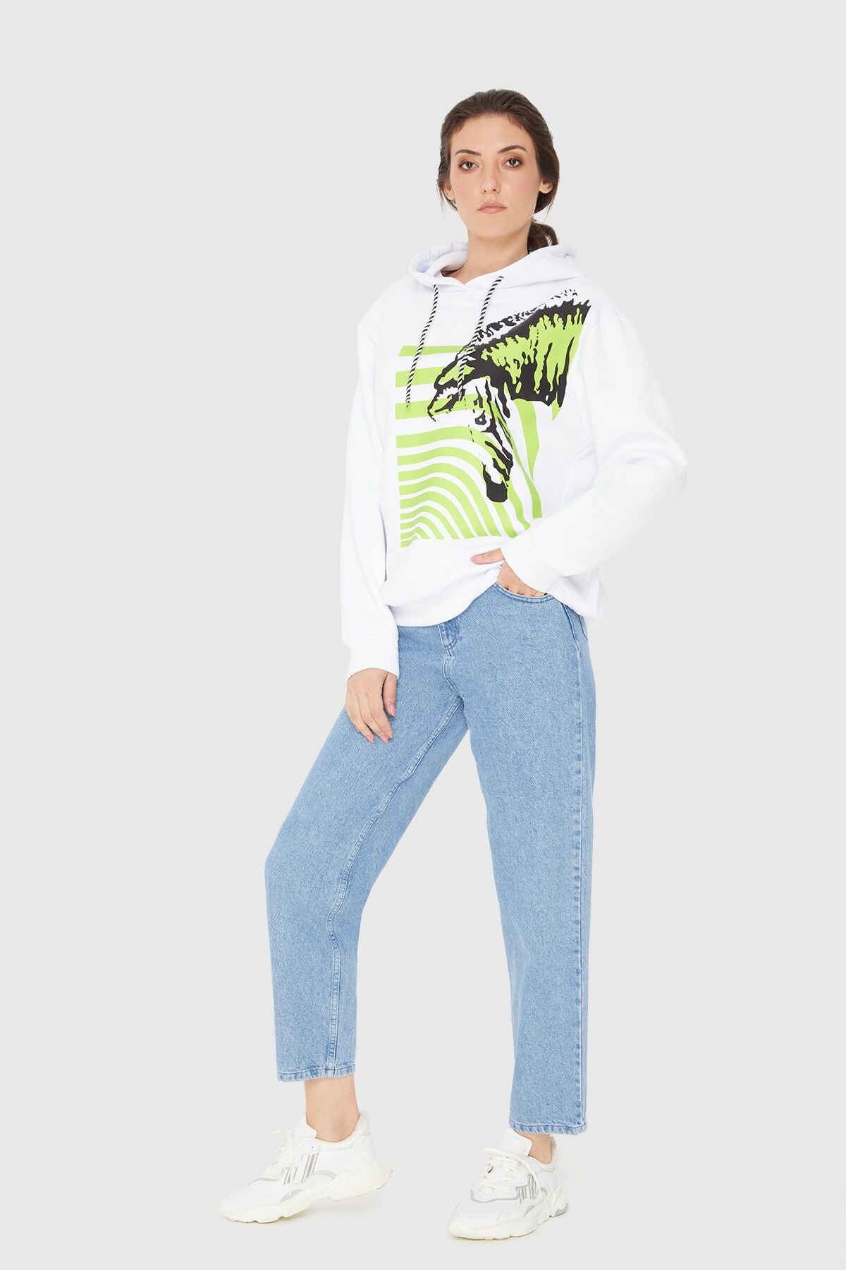 Baskılı Sweatshirt