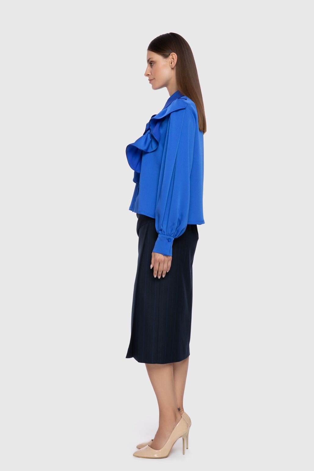 Fırfır Detaylı Bluz