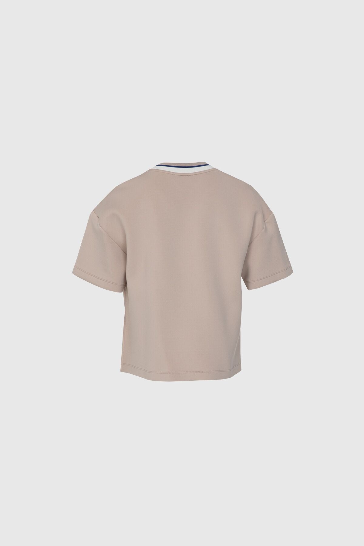 Baskılı İşleme Detaylı T-shirt