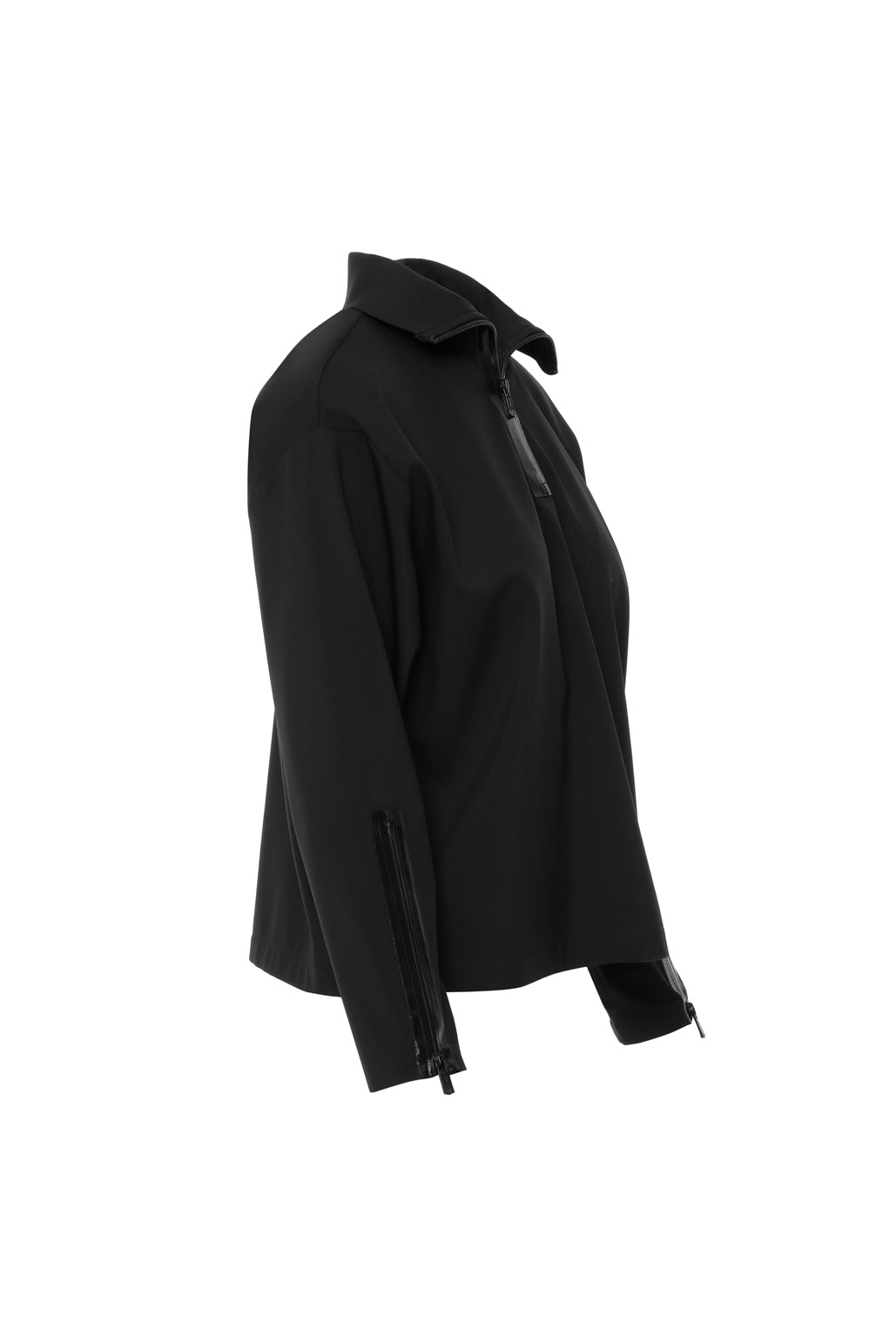 Kolları Fermuarlı Sweatshirt