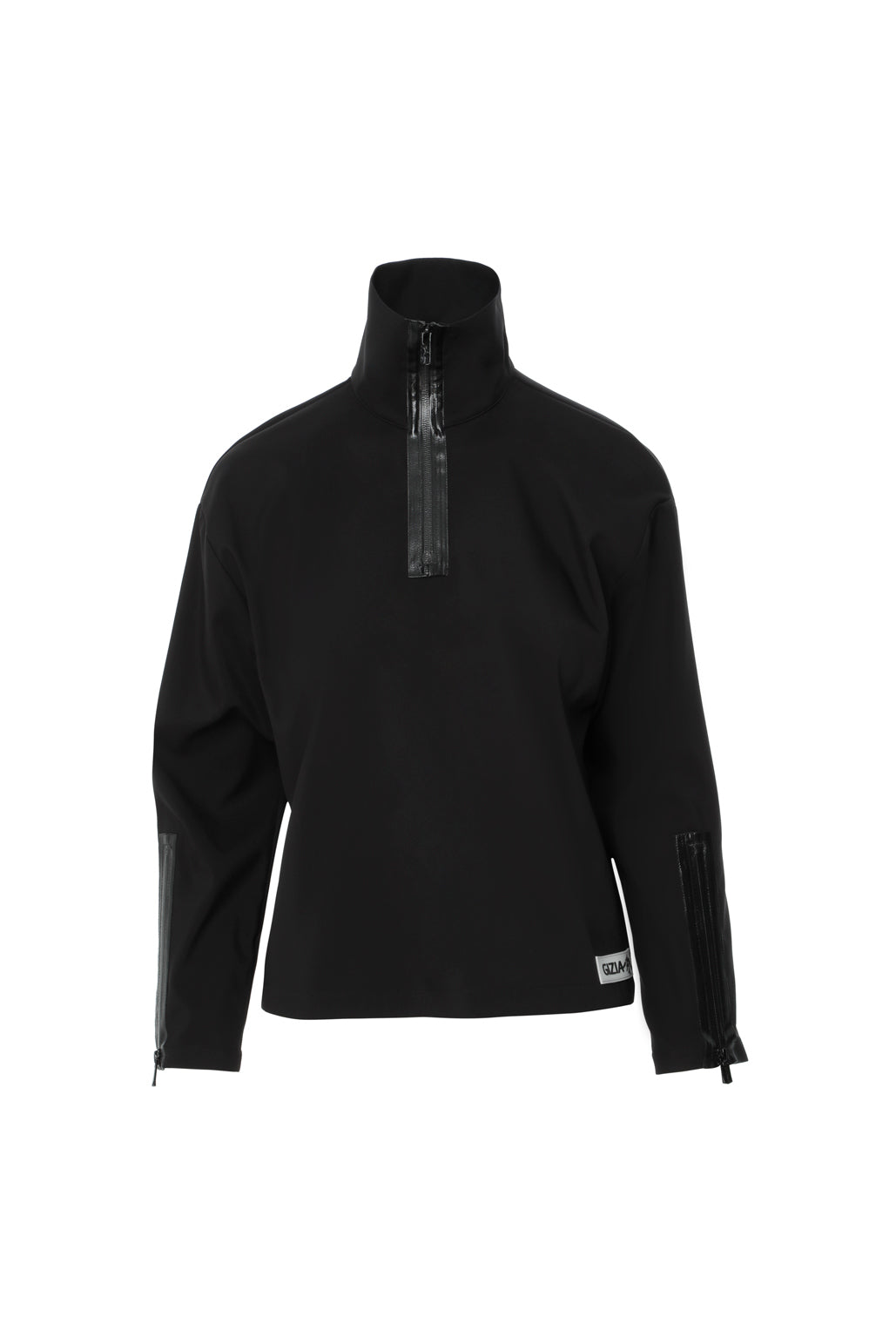 Kolları Fermuarlı Sweatshirt