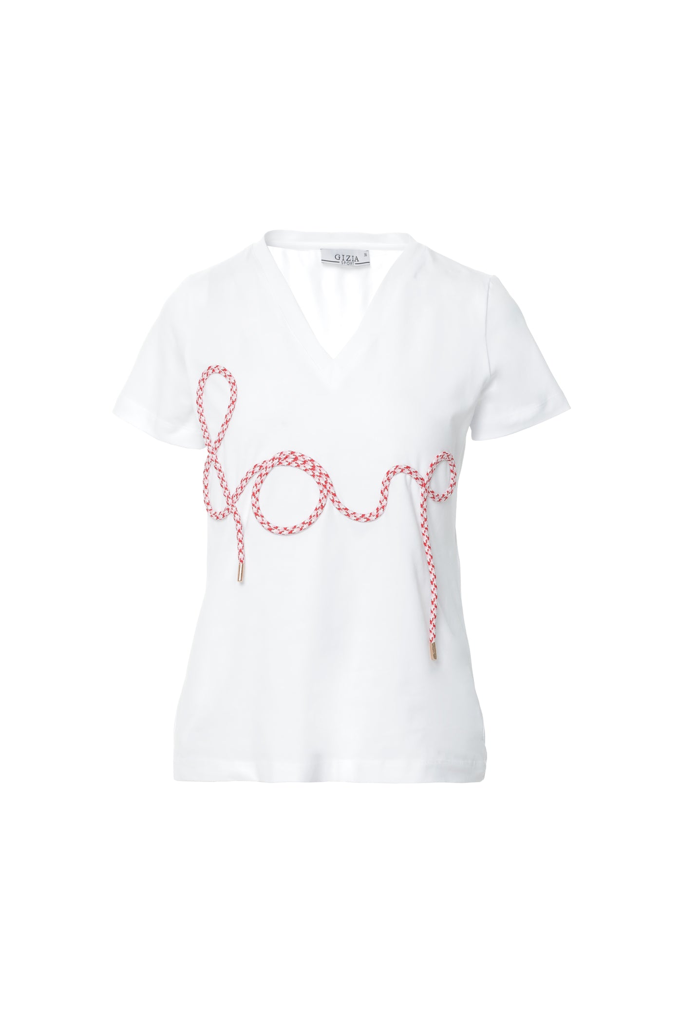 Yazı Detaylı Tshirt