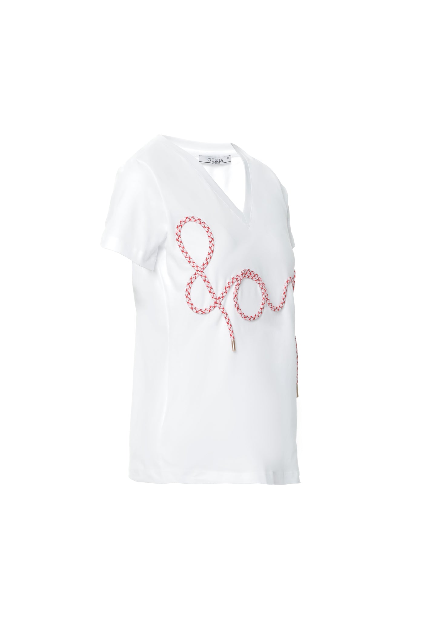 Yazı Detaylı Tshirt