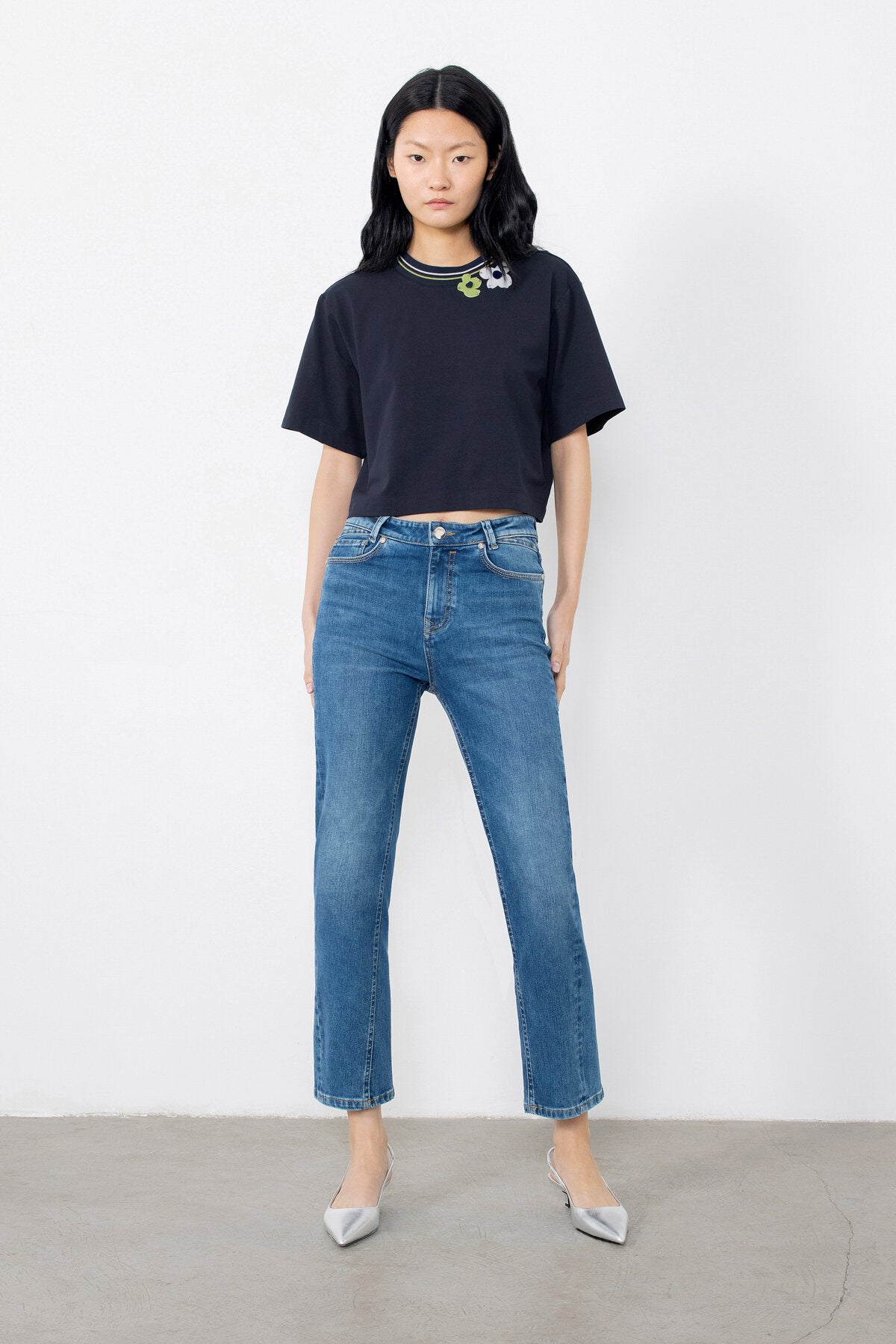 Ribana Yakalı Tshirt