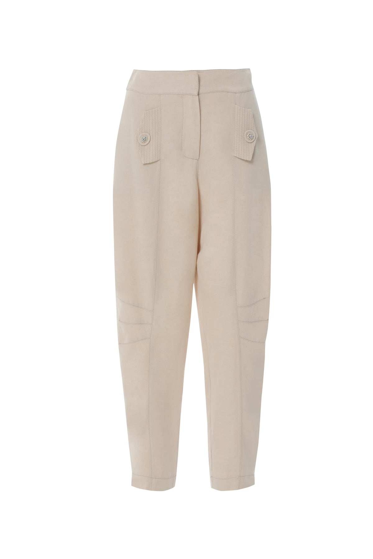 Düğme Detaylı Pantolon