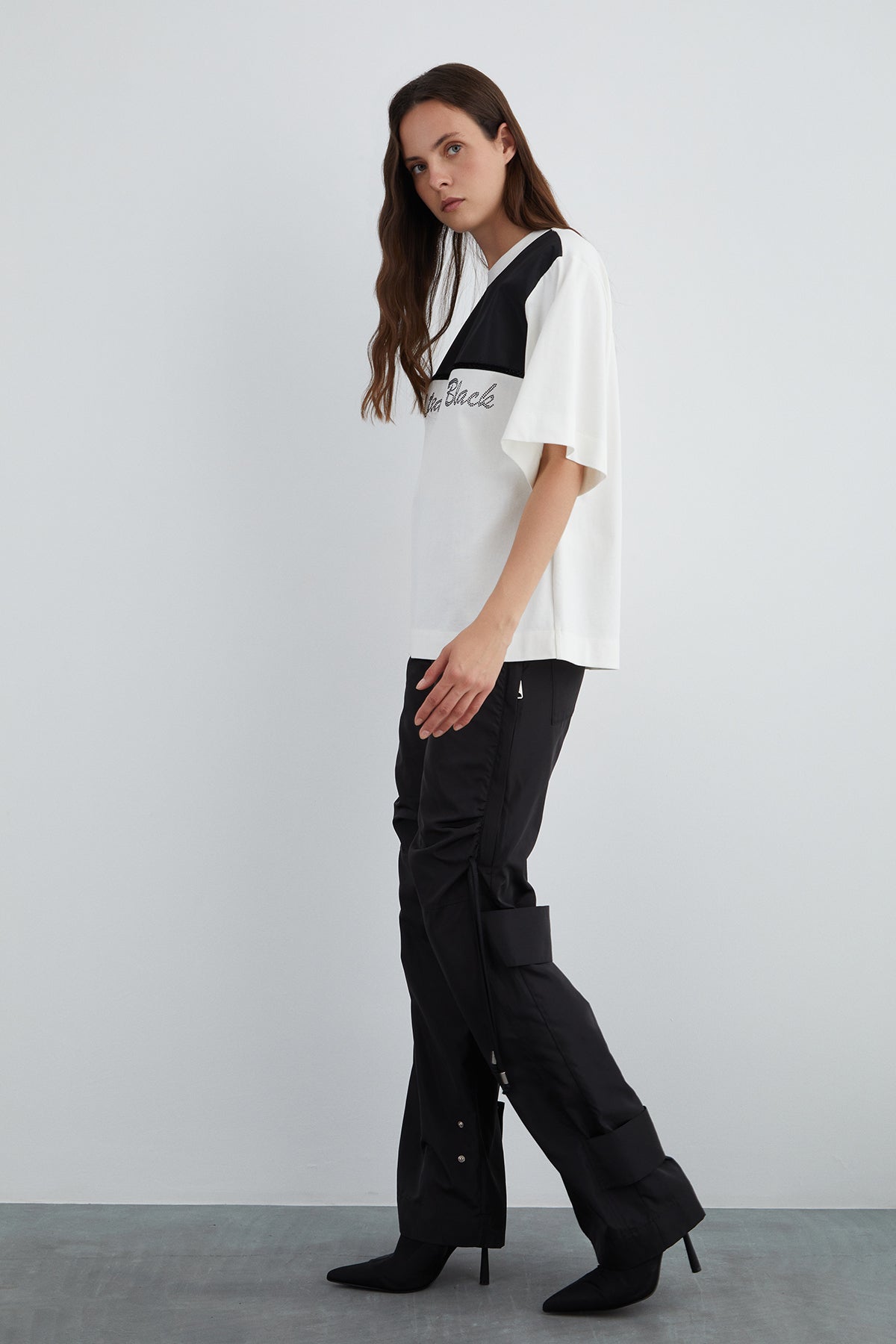 Baskı Detaylı Basic Tshirt