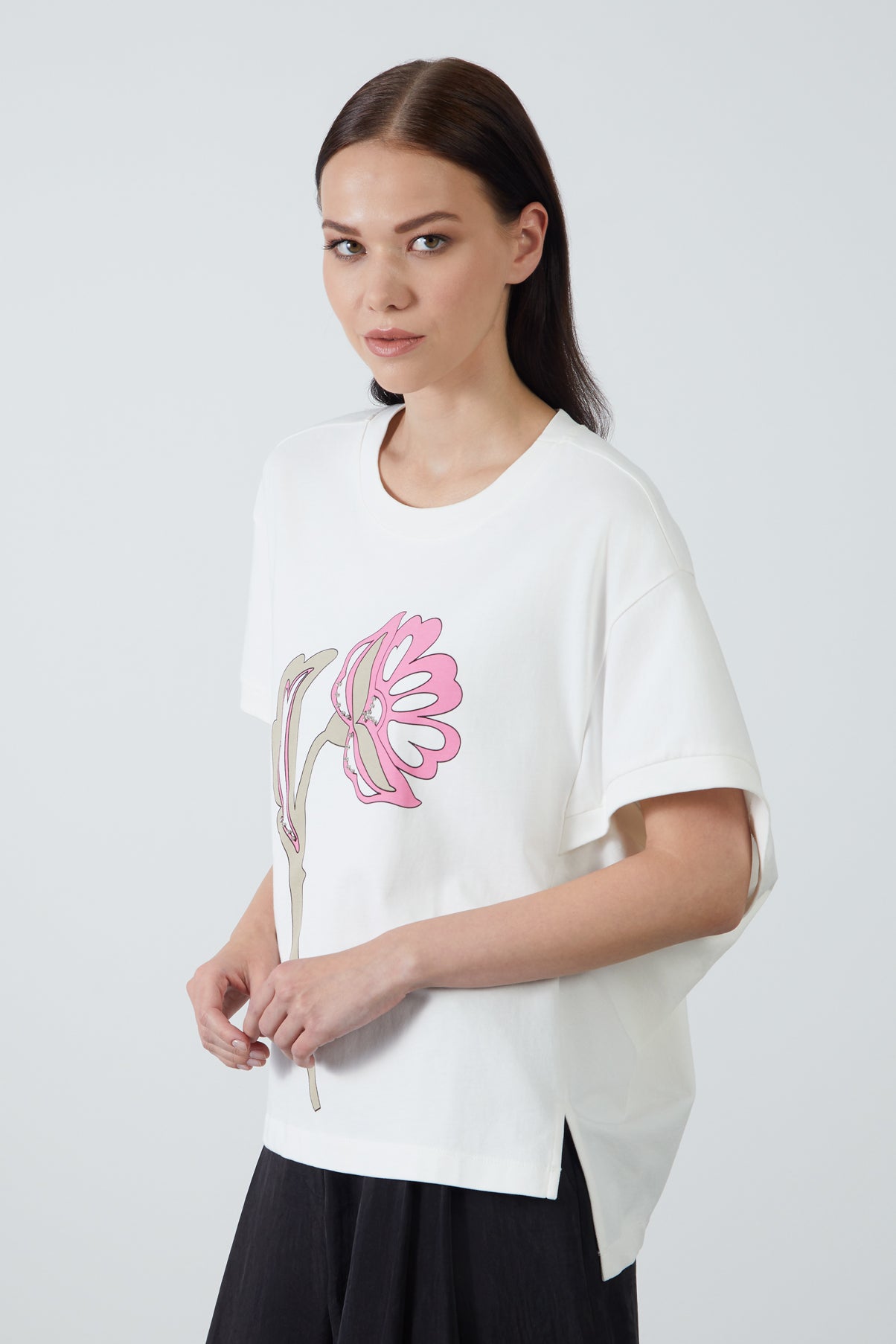 Kısa Kollu Basic Tshirt
