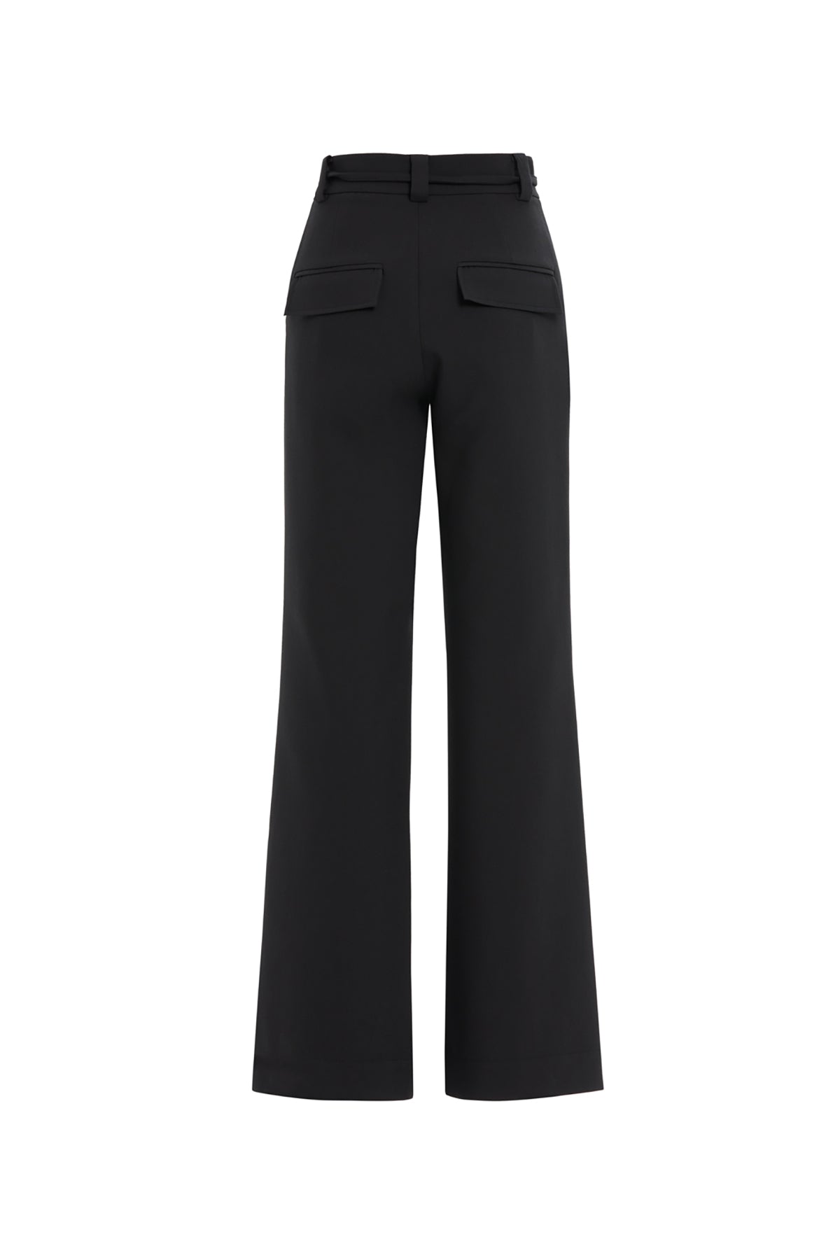 Kemerli Bol Paça Pantolon