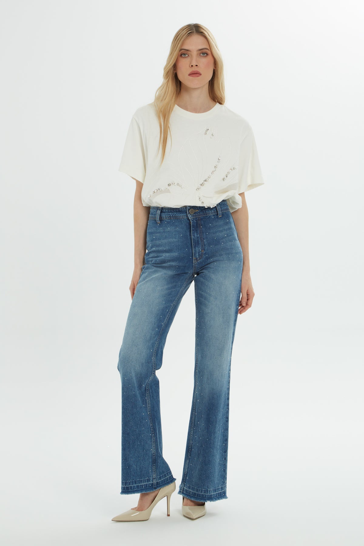 Jagronlu Mom Jean Pantolon